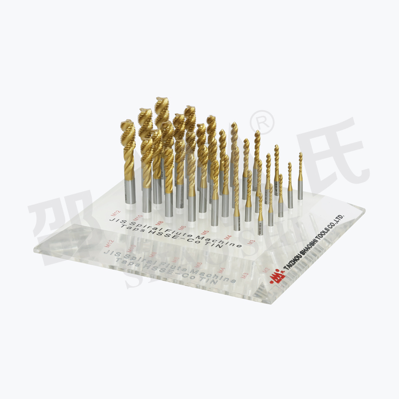 JIS R40°/35°/15° Spiral Flute Machine Taps