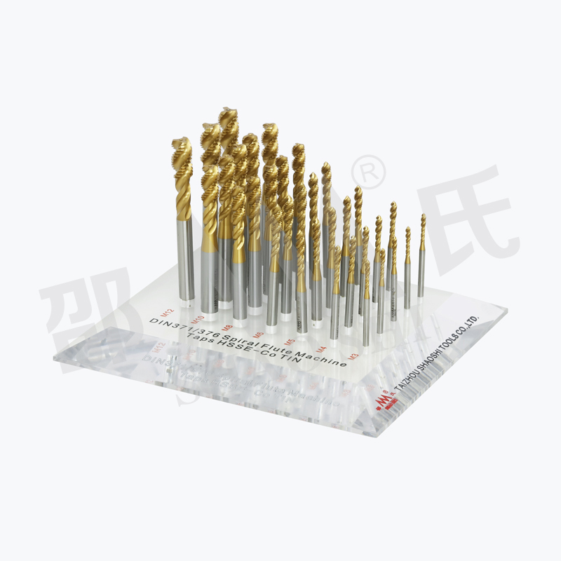 DIN 371/376/374 R40°/35°/15° Spiral Flute Machine Taps